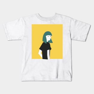 Death Stare Woman Kids T-Shirt